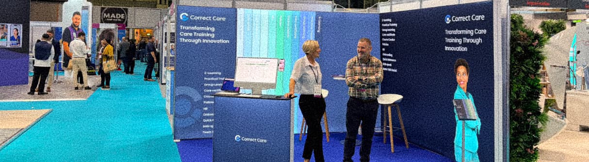 CorrectCare team at a care sector event